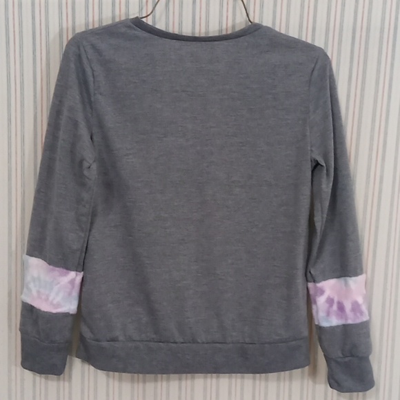 BCBG GIRLS Grey Long Sleeve T-Shirt - Picture 2 of 4